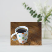 Carte Postale Café noir 4 (Debout devant)