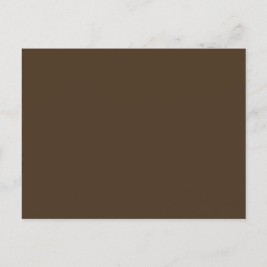 Carte Postale Café Noir couleur solide (Devant)