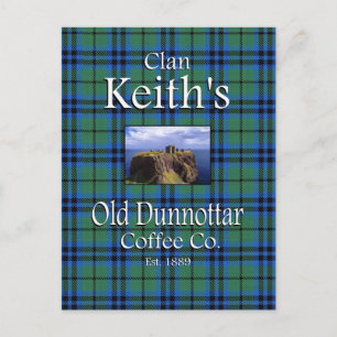 Carte Postale Café Old Dunnottar du Clan Keith
