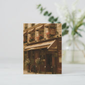 Carte Postale Café Paris par jour (Debout devant)