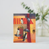 Carte Postale Café Penguin (Debout devant)