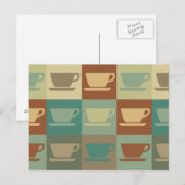 Carte Postale Café Pop Art (Devant / Derrière)