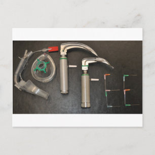 CARTE POSTALE CAFÉ POUR ANESTHÉTISTES