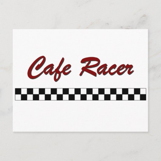 Carte Postale Cafe Racer (Devant)