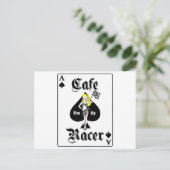 Carte Postale Cafe Racer Blonde (Debout devant)