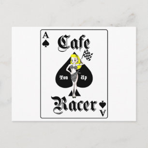 Carte Postale Cafe Racer Blonde