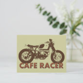 Carte Postale Cafe Racer Vintage (Debout devant)