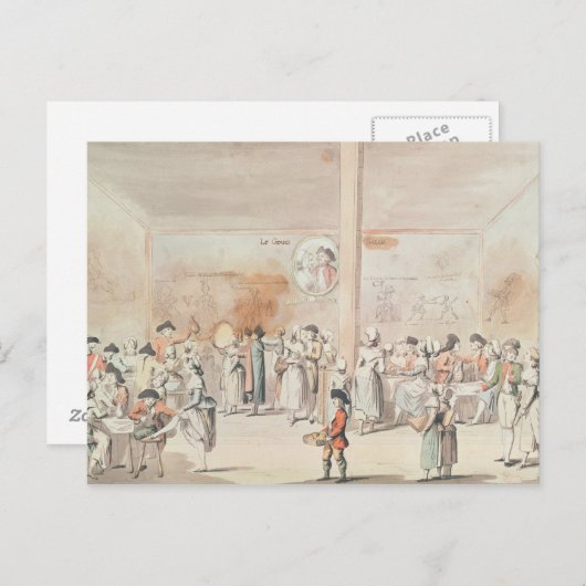 Carte Postale Café Ramponneau (Devant / Derrière)