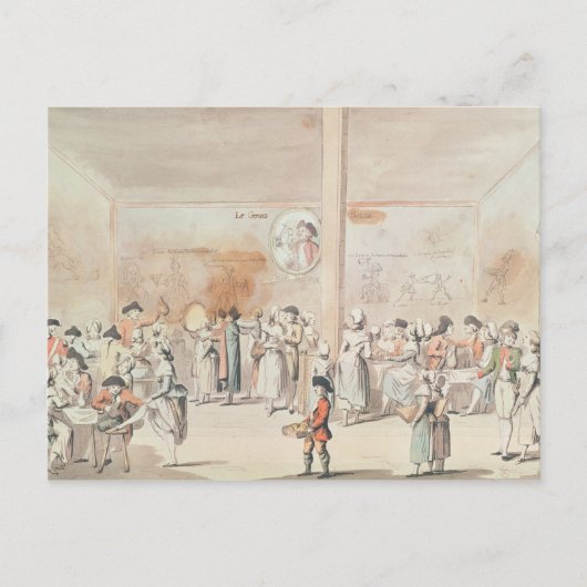 Carte Postale Café Ramponneau (Devant)