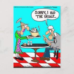 Carte Postale Café Sans Vaches Drôle Tee - shirt Mugs & Cadeaux