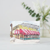 Carte Postale Café Sidewalk (Debout devant)