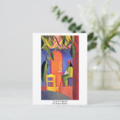 Carte Postale Café Turc (Ii) D'Août Macke (Debout devant)