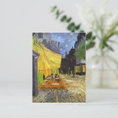 Carte Postale Café Van Gogh Terrasse en soirée (Debout devant)