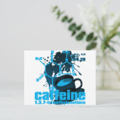 Carte Postale Caféine (Debout devant)