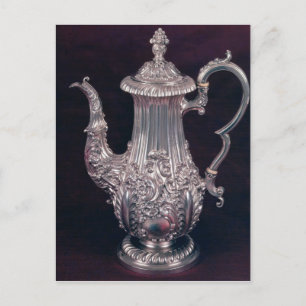 Carte Postale Cafetière par John Watson, Sheffield, 1818