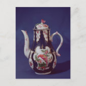 Carte Postale Cafetière Worcester, décoré d'oiseaux (Devant)