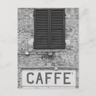 Carte Postale Caffè italien