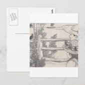 Carte Postale Caille sur un rail (Devant / Derrière)