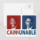 Carte Postale Cain Vs Impossible (Devant / Derrière)