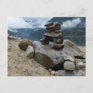 Carte Postale Cairn Stacked Rocks