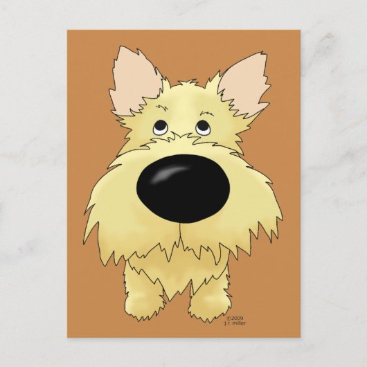 Carte postale Cairn Terrier (Devant)
