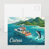 Carte Postale Cairns Australie (Devant / Derrière)