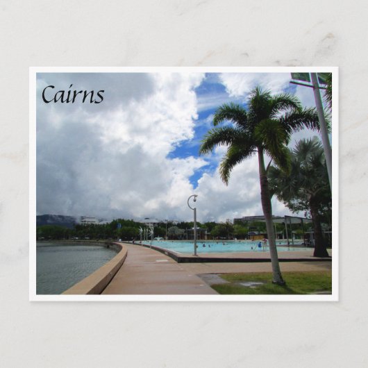 Carte Postale cairns esplanade lagon (Devant)