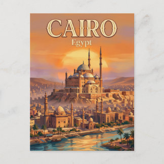 Carte Postale Cairo Citadel View Egypt