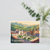 Carte Postale Cajamarca Pérou (Debout devant)