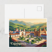 Carte Postale Cajamarca Pérou (Devant / Derrière)