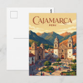 Carte Postale Cajamarca, Pérou Pérou (Devant / Derrière)