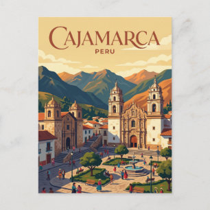 Carte Postale Cajamarca, Pérou Pérou