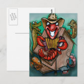 Carte Postale Cajun (Devant / Derrière)