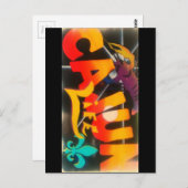 Carte Postale Cajun Life (Devant / Derrière)