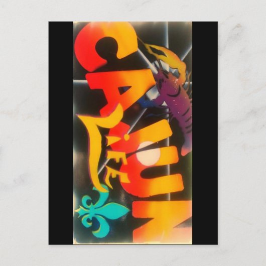 Carte Postale Cajun Life (Devant)