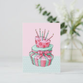 Carte postale Cake Celebration (Debout devant)