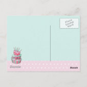 Carte postale Cake Celebration (Dos)