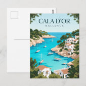 Carte Postale Cala d'Or Espagne (Devant / Derrière)