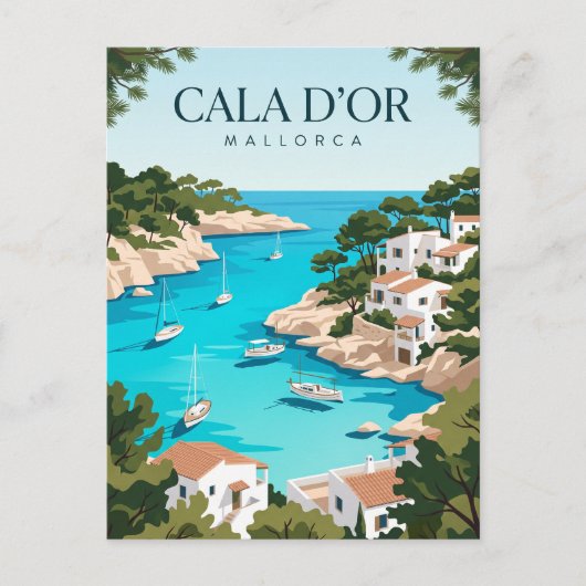 Carte Postale Cala d'Or Espagne (Devant)