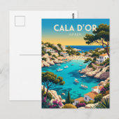Carte Postale Cala d'Or Espagne (Devant / Derrière)