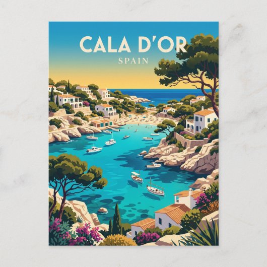 Carte Postale Cala d'Or Espagne (Devant)