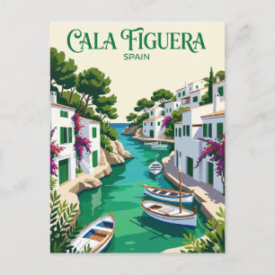 Carte Postale Cala Figuera Espagne