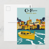 Carte Postale Cala Figuera, Majorque, Espagne (Devant / Derrière)