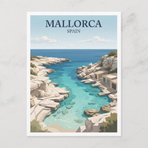 Carte Postale Cala s'Almunia Santanyí Espagne Souvenir
