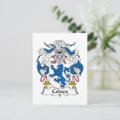 Carte Postale Calaca Family Crest (Debout devant)
