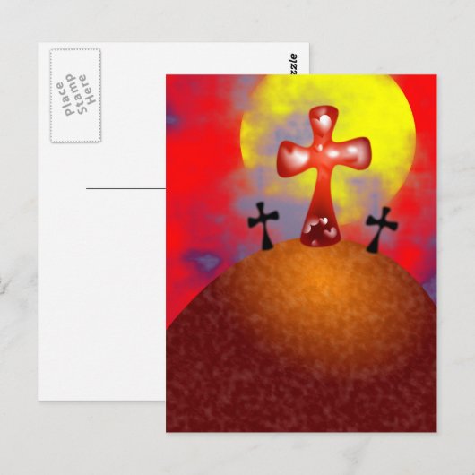 Carte Postale calaire (Devant / Derrière)