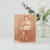 Carte Postale Calamity Jane photo vintage (Debout devant)