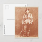 Carte Postale Calamity Jane photo vintage (Devant / Derrière)