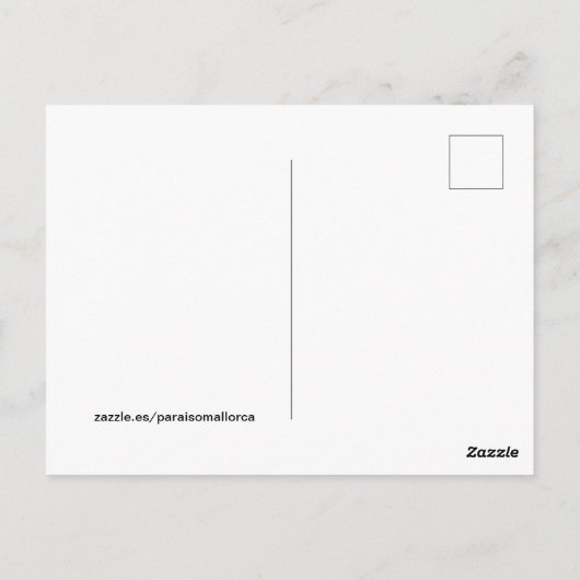 Carte Postale calanche postale Llombards dans l'île de Majorque (Dos)