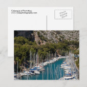 Carte Postale Calanque de Port-Miou (Devant / Derrière)